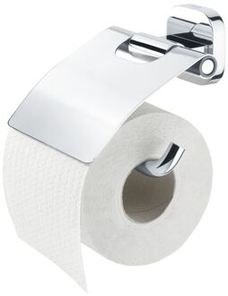 Tiger Toiletrolhouder Ramos - Rvs - Met Klep - Chroom