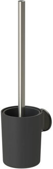 Tiger Tune Toiletborstel met houder Zilver