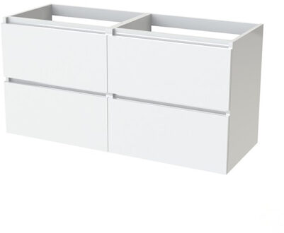 Tiger Wastafelonderkast Loft 120 cm Hoogglans Wit