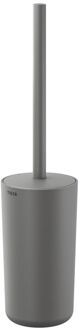 Tiger Wc-borstel Met Houder Cata - Metaal/kunststof - Vrijstaand - Grijs/marmerlook
