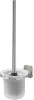Tiger Wc-borstel Met Houder Ramos - Zamak - Rvs Geborsteld