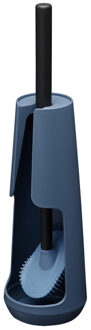 Tiger Wc-borstel Met Houder Tess - Polypropyleen - Vrijstaand - Blauw / Zwart