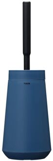 Tiger Wc-borstel Met Houder Tess - Polypropyleen - Vrijstaand - Blauw / Zwart