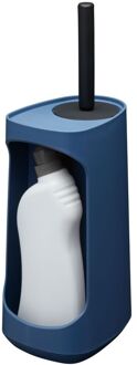 Tiger Wc-borstel Met Houder Tess - Polypropyleen - Vrijstaand - Blauw / Zwart