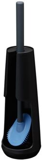 Tiger Wc-borstel Met Houder Tess - Polypropyleen - Vrijstaand - Zwart / Antraciet