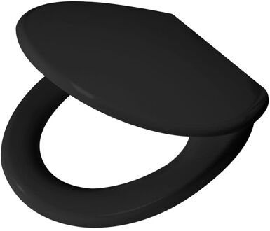 Tiger Wc-bril Vegas - Duroplast - Softclose - Verstelbaar - Quick Release - Zwart