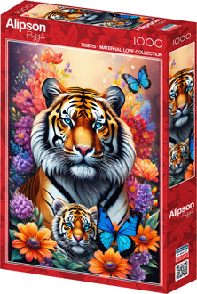 Tigers - Maternal Love Collection Puzzel (1000 stukjes)