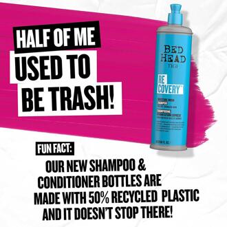 TIGI Bed Head Recovery Moisture Rush Shampoo hydraterende shampoo voor droog en beschadigd haar 400ml