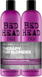 TIGI Shampoo en Conditioner Tigi Bed Head Tweens Dumb Blonde 2 x 750 ml