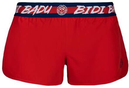 Tiida Tech 2in1 Shorts Dames rood - XL