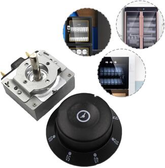 Tijd Schakelaar 60 Minuten Timer Schakelaar Metalen Tijd Controller Voor Elektronische Magnetron Fornuis