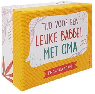 Tijd voor een leuke babbel met oma Praatkaarten