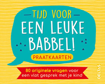 Tijd Voor Een Leuke Babbel! Praatkaarten