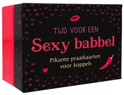 Tijd Voor Een Sexy Babbel - Pikante Praatkaarten Voor Koppels - ZNU