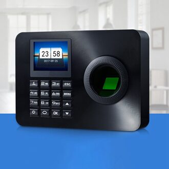 Tijdregistratie Machine 3000 Vingerafdrukken 2.4Inchintelligent Apparaat US plug