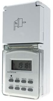 Tijdschakelaar voor buiten (IP44) 3500 Watt - 24/7 programma