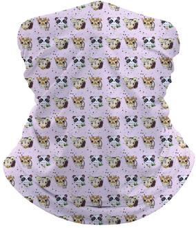 Tijger Print Kids Naadloze Bandana Hoofdband Gezichtsmasker Tube Sjaal Bivakmuts Hoofdband Multifunctionele Sjaal 3