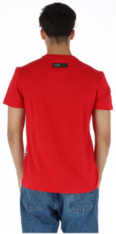 Tijgerkop Graphic T-shirt Rood