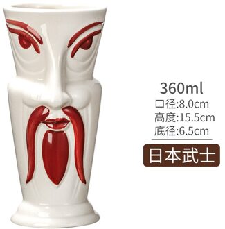 Tiki Mokken Persoonlijkheid Hawaiiaanse Cocktail Cup Creatieve Mokken Keramische Bar Zombie Keramiek Tazas De Ceramica Creativas Samurai
