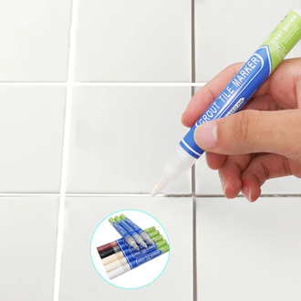 Tile Gap Repair Pen Floor Tile Repair Paint Tile Seam Pen Waterproof Decontamination Shading Pen Filling Tool Art Supplies TSLM1
