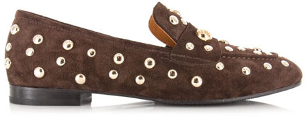 Tilly loafers donker loafers dames - maat 37 Bruin