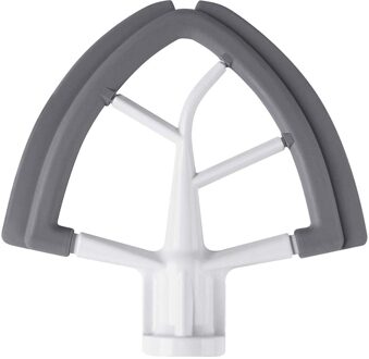 Tilt-Hoofd Platte Beater Siliconen Mixer Paddle Thuis Keuken Mengen Attachment Vervanging Voor Kitchenaid 4.5-5QT