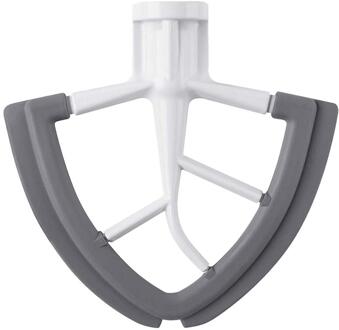 Tilt-Hoofd Platte Beater Siliconen Mixer Paddle Thuis Keuken Mengen Attachment Vervanging Voor Kitchenaid 4.5-5QT
