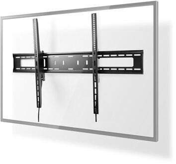 Tilt TV Wall Mount | 60 - 100 | Max. 75 kg | 85 mm Wall Distance TV beugel Zwart