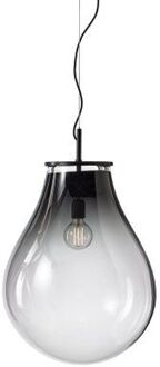 Tim Medium Hanglamp - Gerookt - Zwart Grijs