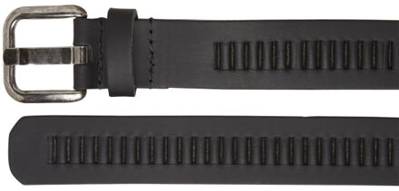 Timbelt 426 riem heren riem dames leder - - maat 105 Zwart