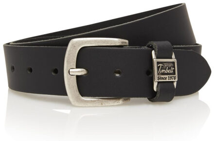 Timbelt 460 riem heren riem dames leder - Zwart - 115