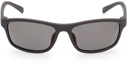 Timberland Accessories Timberland Rectangular Sunglasses in Grey Grijs