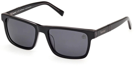 Timberland Acetaat zonnebril voor mannen Timberland , Black , Unisex - ONE Size