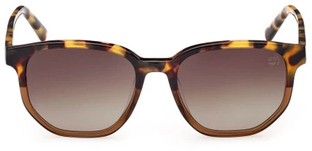 Timberland Acetaat zonnebril voor mannen Timberland , Brown , Unisex - ONE Size