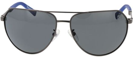 Timberland Aviator Zonnebril Metalen Frame - maat Grijs