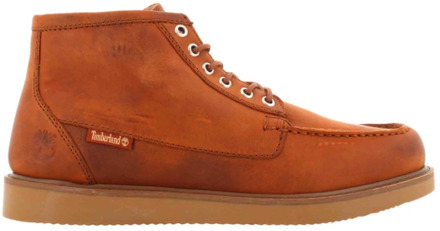 Timberland Bruine Laarzen met Stoffen en Synthetische Voering Timberland , Brown , Heren - 45 Eu,43 Eu,42 Eu,47 1/2 Eu,44 EU