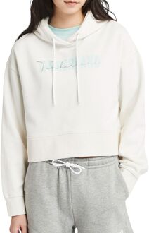 Timberland Brushed Back Hoodie Dames wit - lichtblauw - S