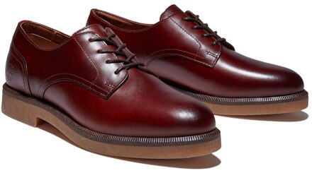 Timberland Cambridge Square Slip-On Rood Nubuck Leer Dames Brogues A2G1Z - EU 37.5 / UK 4.5