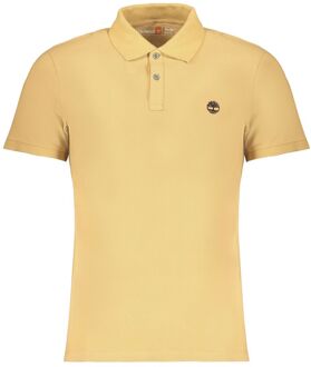 Timberland Classic Fit Poloshirt Korte Mouwen - maat S Beige