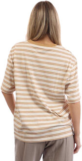 Timberland Dames/Dames Dunstan Gestreept T-shirt (Bruin)