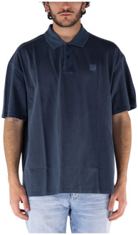 Timberland Denim Polo Shirt Timberland , Blue , Heren - 2Xl,Xl,L,M,3Xl