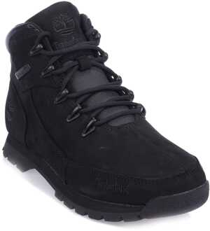 Timberland Euro Rock Lace Up Boot in zwart voor jongens - EU 36.5 / UK 3.5