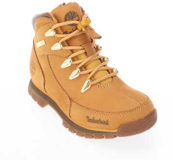 Timberland Euro Rock Mid Bungee jongenslaars in Tarwe - maat Naturel