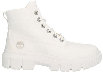 Timberland Greyfield Canvas Boots Dames wit - 40