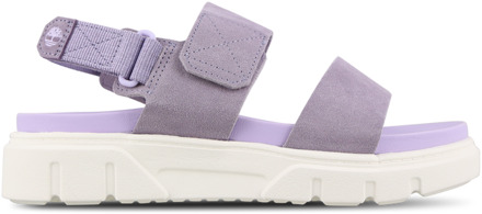 Timberland Greyfield Slippers en Sandalen Dames - Paars - Maat 38 - Mesh/Synthetisch Purple