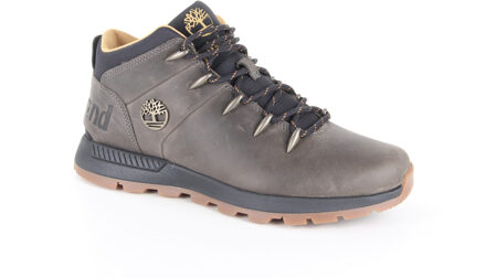 Timberland Grijze Laarzen met Stoffen en Rubberen Voering Timberland , Gray , Heren - 44 Eu,41 Eu,42 Eu,43 EU