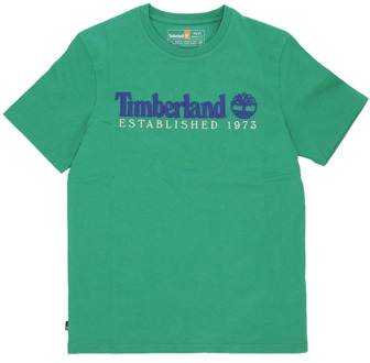 Timberland Groene Celtic Streetwear Tee Timberland , Green , Dames - L,M