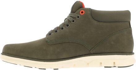 Timberland Heren Bradstreet Leren Mid Cut Sneakers (Groen)