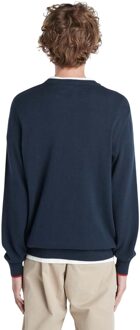 Timberland Heren John Crew Neck Sweatshirt (Marine) - maat M Navy