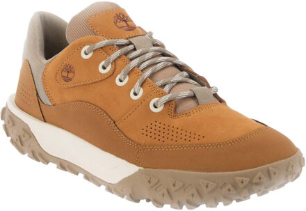 Timberland Heren Motion 6 Leren GreenStride Trainers (Tarwe) Bruin - EU 40 / UK 6.5
